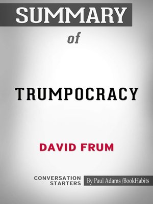 cover image of Summary of Trumpocracy